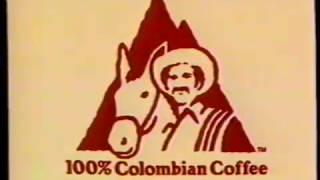 1984 Juan Valdez Colombian Coffee "Hand Picked" TV Commercial