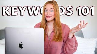 How To Find & Use Keywords On YouTube *beginners guide* // Get your YouTube videos to rank in search