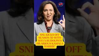 SNL Kicks Off Season 50 with Maya Rudolph’s Hilarious Kamala Harris