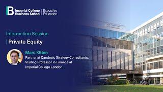 Information session on Imperial College Business School Executive Education’s Private Equity