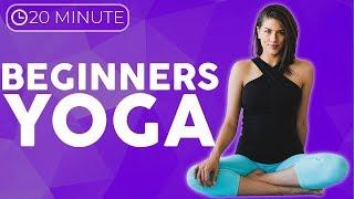 20 minute Easy Yoga for Beginners  MELT stress & relax