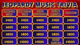 Can You Answer These Jeopardy Music Trivia Questions ?