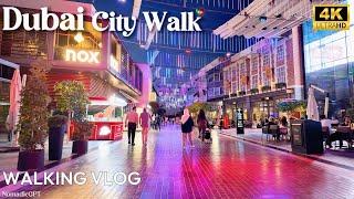 Dubai City Walk in Winter 2024 | Dubai Travel Guide 4K HDR