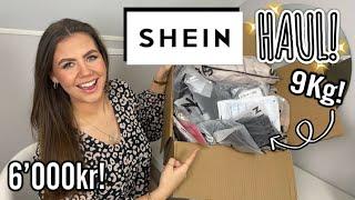 GIGANTISK SHEIN UNBOXING HAUL! Kläder, skönhet, smycken, inredning mm.