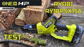 Ryobi Mini Pilarka Łańcuchowa  RY18PSX15A - TEST