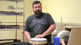 Deering Tech: How To Change Your Deering Goodtime Banjo Head