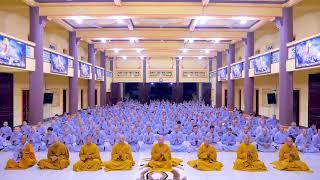 [Tổ Đình Hộ Pháp]: Thời khóa Niệm Phật - Lễ Phật (4 chữ) sáng tối ở gia đình (Bản rút gọn có Phụ đề)
