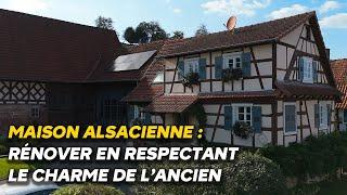 Ils agrandissent leur maison en transformant une vieille grange alsacienne