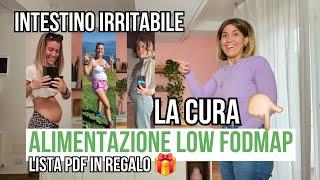 ALIMENTAZIONE LOW FODMAP | la cura per l'intestino irritabile | LISTA ALIMENTI VIETATI & SICURI