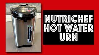 NutriChef Hot Water Urn Review