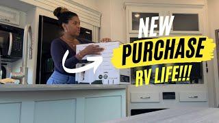 RV LIFE - LOOK WHAT I BOUGHT FOR THE RV! #vlog #rvlife #lifestyle