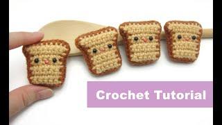 Easy Crochet Amigurumi Tutorial - Toast