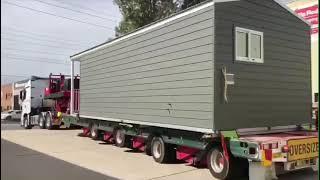 Light Gauge Steel Frame Prefabricated Bungalow , Cheap Earthquake Prefab