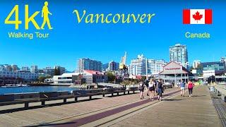 North Vancouver Walk 4K, The Main Street To Sea-bus, Relaxing and Vibrant, Canada, Walking Tour, UHD