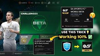 FC MOBILE 25 BETA IS HERE!  HOW TO DOWNLOAD FC MOBILE 25 BETA FROM ANY REGION ⁉️ WORKING TRICK 