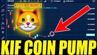 KIF COIN HUGE PUMP TODAY !! KITTEN FINANCE PRICE PREDICTION