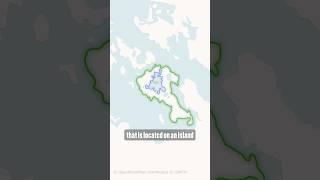 A recursive island? #map #geography #facts