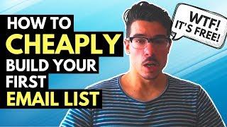 Getresponse Tutorial (2019) - How To Cheaply Build Your First Email List