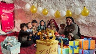 Surprising an Afghan Mom Living in a Cave on Mother's Day | village life Afghanistan