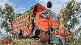 Top 3 Accident Bad Crash Best Pakistani Mechanics Emergency Truck Repair