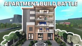 MEGA $500K APARTMENT BUILD BATTLE In BLOXBURG