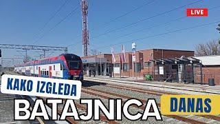 Dva meseca rada železničke stanice Batajnica | Nakon puštanja brze pruge u rad HD Video (1080 p)