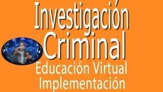 Lecture Milton Cubillos Tecnologia, Undergraduate in Criminal Investigation, Virtualization Process