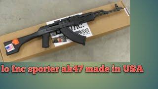 In Ino sporter 7.62×39 made in the usa. USA klashinkof. or USA akm. USA ak47