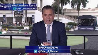 Gulfstream Park: Brian Nadeau Previews Wednesday Race 1