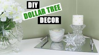 DOLLAR TREE DIY Room Decor | Dollar Store DIY Mirror Vanity Tray | DIY Mirror Perfume Tray