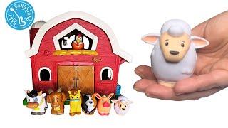 Learn More First Words and Farm Animals for Toddlers, Baby Learning Video- Hide & Seek with SHEEP