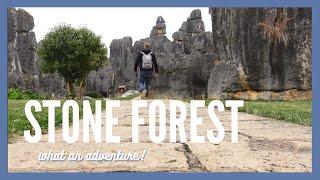 Exploring the Stone Forest | The Struggle Was Real.. | The Beautiful Stone Forest of Shilin