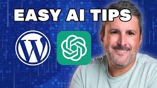 4 Ways I Use ChatGPT & WordPress (Beginner's only!) 