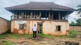 This is the first story building in Nigeria built in 1836 188yrs old OBI ORAIFITE in Anambra state.