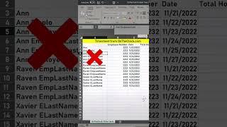 Excel tip to remove or replace text without hitting delete