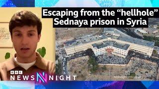 Escaping from the "hellhole" Sednaya prison in Syria