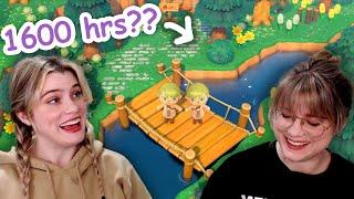 touring our 1600+ hr animal crossing island we haven’t seen in 2 years