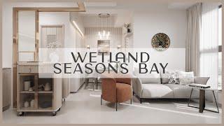 #WetlandSeasonsBay | 設計概念 | 輕奢風格改造客飯廳 | 香港室內設計 Inbloom Concept