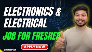 Siemens hiring | Electronic and Electrical Engineering Jobs 2024 | Electronics Geek