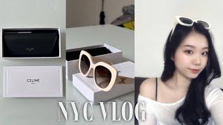 Newyork Vlog) 셀린느 선글라스 같이 쇼핑하러가요, 뉴욕에는 어떤 백화점들이 있을까?, 서울에서 핫한 브런치집 본점 다녀오기!(부베트 브런치)