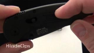 SOG Mini Aegis Spring Assisted Knife, AE22 - Demo by BladeOps