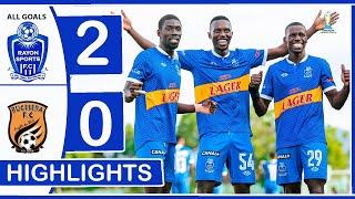 Highlights & Goals : Rayon Sports FC  2 - 0 Bugesera FC