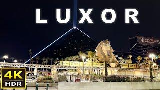 [4K HDR] Luxor Las Vegas Walking Tour | September 2024 | Las Vegas Strip