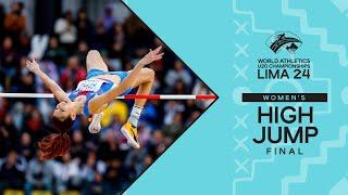 Topic comes back from broken foot to win high jump  | World Athletics U20 Championships Lima 2024