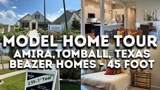 Beazer Homes in Amira 45’ Model Home  | Tomball, Texas Neighborhood