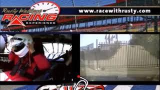 Roger Spears does the Rusty Wallace Racing Experience at the New Stockton 99 Speedway 8-24-14