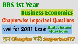 bbs 1st year economics//chapterwise important theory collection// Vvvi for final examination// #ocwb