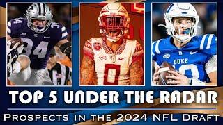 Most UNDER THE RADAR Prospects in the 2024 NFL Draft I MOST UNDERRATED PT. I