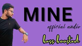MINE (official visualiser) - RAPPER BOY RJ | MELODIC RAP SONG | BASS BOOSTED VERSION