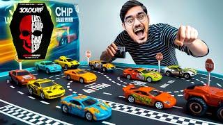 RC Car Racing Challenge on Mini Highway   Looser Will Eat JOLOCHIP